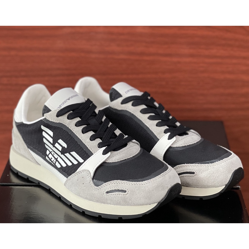 Giày sneaker Armani chính hãng, giày thể thao nam size 40, 42