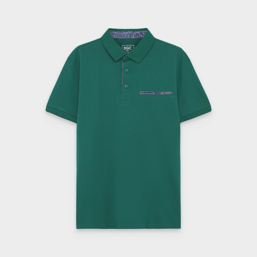 Áo polo nam DGCs dáng Regular Fit ngắn tay trẻ trung, chất vải Polyester thoáng mát SAP1902M