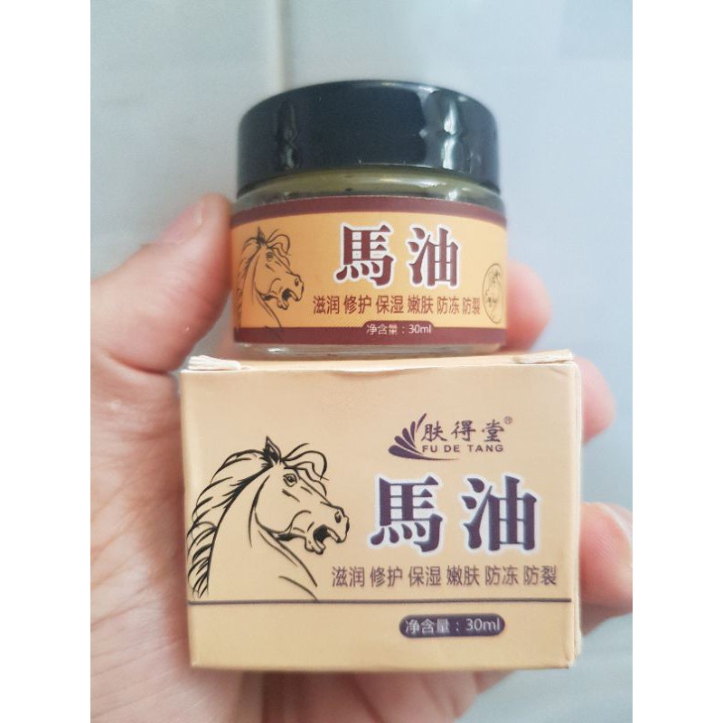 Sỉ- Kem tinh dầu ngựa bôi da giảm bong da tay, chống nứt nẻ da gót chân hiệu quả chính hãng 30g - HANAYUKI BEAUTY