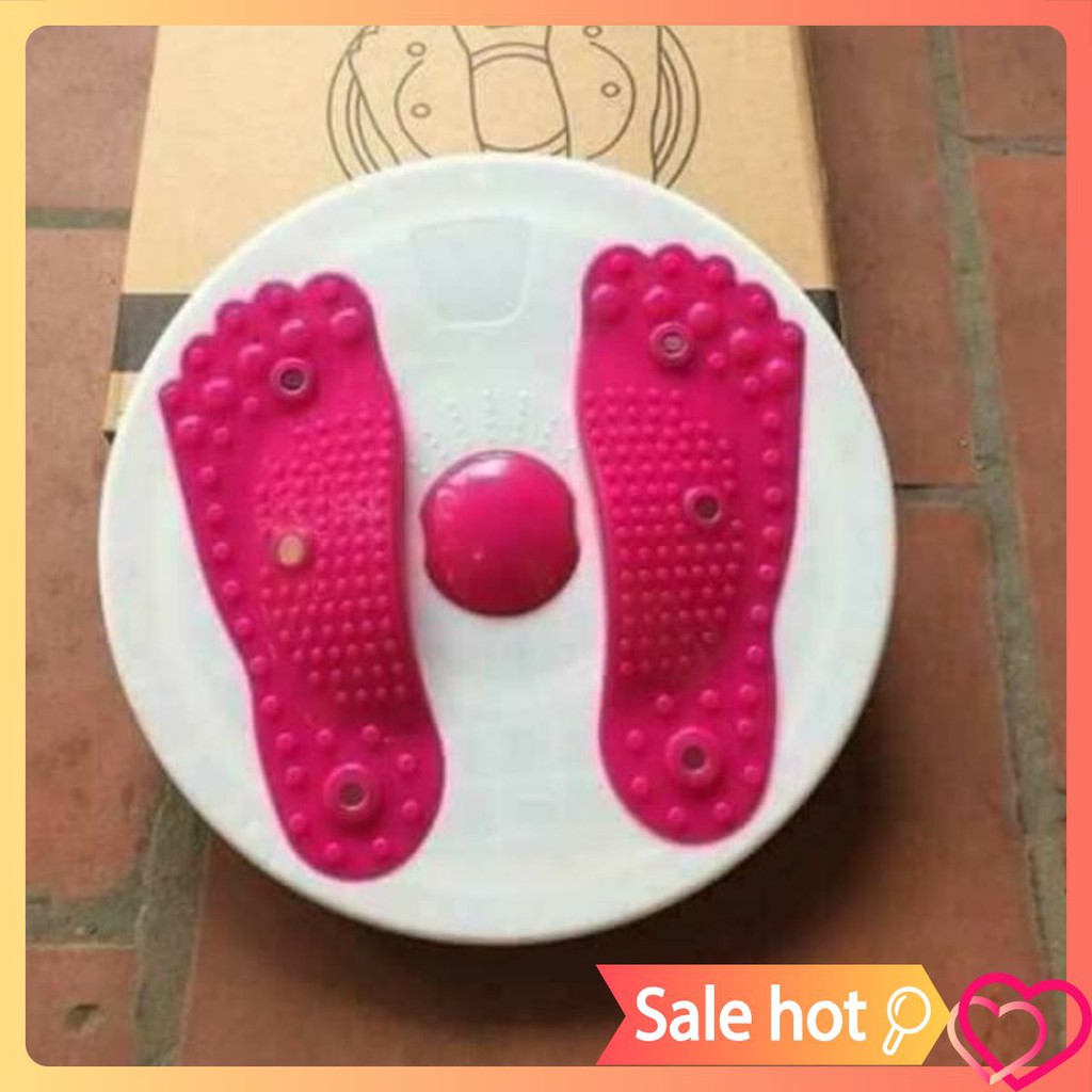 Xoay eo bàn chân làm gọn cơ thể