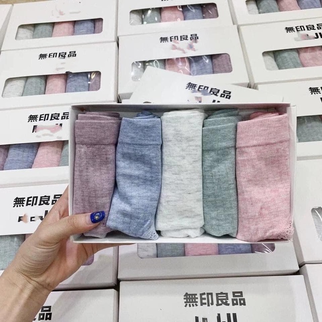 Set 5 quần lót nữ tăm tre nhật hàng đẹp | BigBuy360 - bigbuy360.vn
