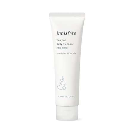 Sữa Rửa Mặt Muối Biển Cho Da Khô Innisfree Sea Salt Jelly Cleanser 130ml