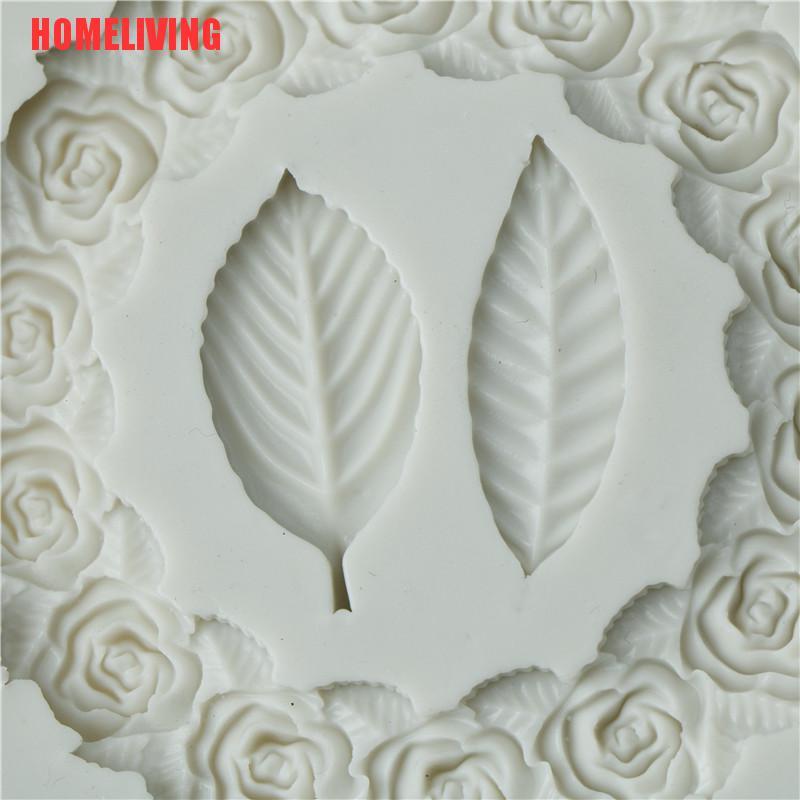 Khuôn Silicone Làm Bánh Hình Hoa Lá Tiện Dụng