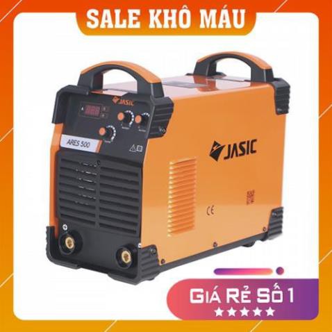 Máy hàn que điện tử Jasic ARES 500, 3 pha, 500A, 29.4KVA, IGBT Inverter, 23kg