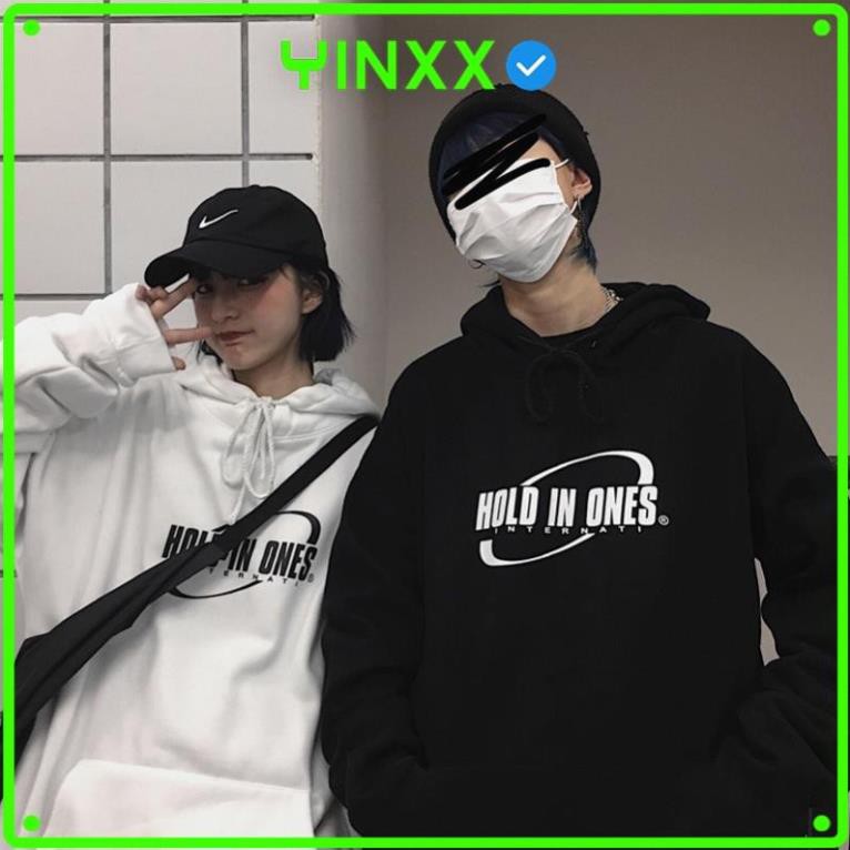 Áo hoodie nam nữ form rộng Unisex HOLD PT12, Áo sweater nam nữ nỉ có mũ | BigBuy360 - bigbuy360.vn