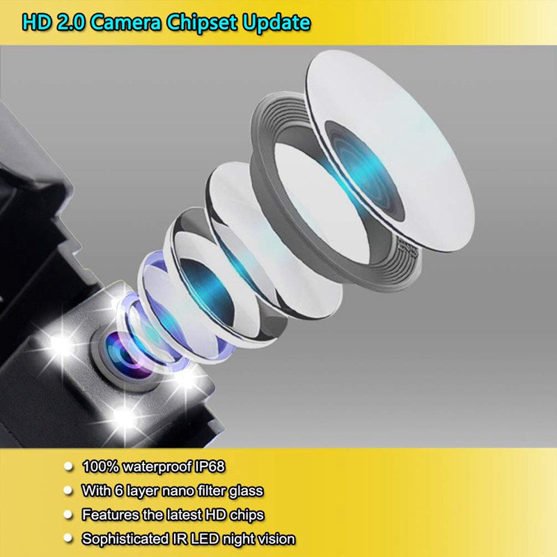 1 Bộ Camera Quan Sát Phía Sau Cho Xe Jeep Wrangler 2007-2018 | BigBuy360 - bigbuy360.vn