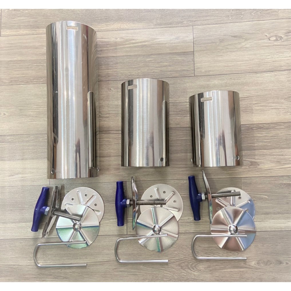 Khuôn giò thủ - giò lụa  Bằng Inox Dày Sáng Bóng