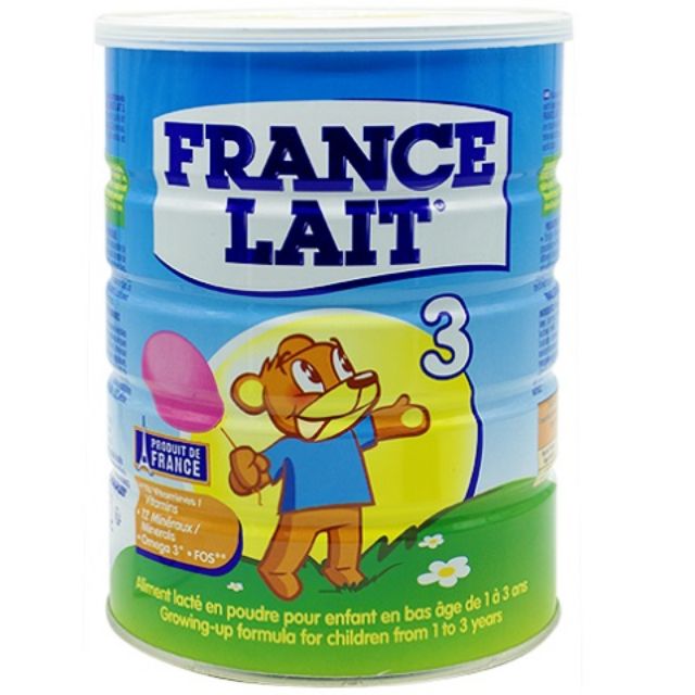 Sữa bột Pháp France Lait 900g cho trẻ từ 1-3 tuổi