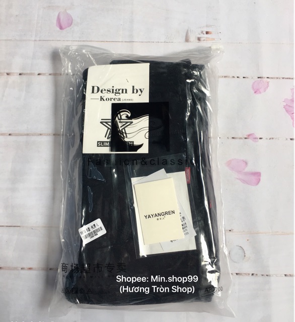 Quần Legging giả Jean lót lông cạp cao loại 1 | BigBuy360 - bigbuy360.vn