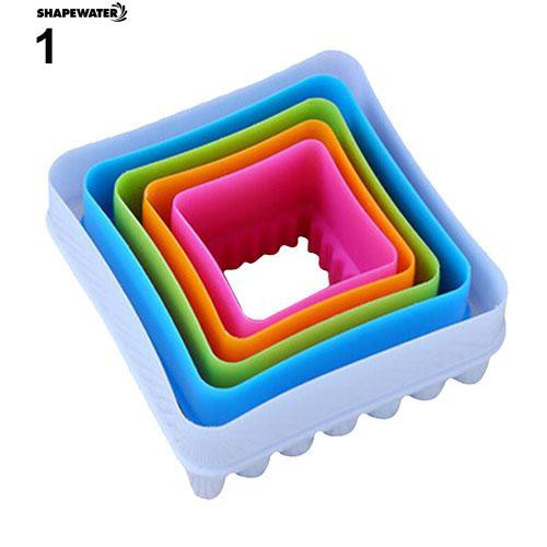 Bộ 5 Khuôn Cắt Kẹo Mềm Trang Trí Bánh