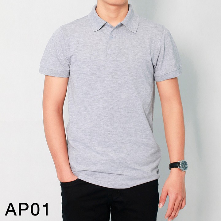 Áo phông nam màu trắng - Áo thun nam có cổ chất cá sấu cao cấp hàng đẹp co giãn tốt Siêu Sale | BigBuy360 - bigbuy360.vn