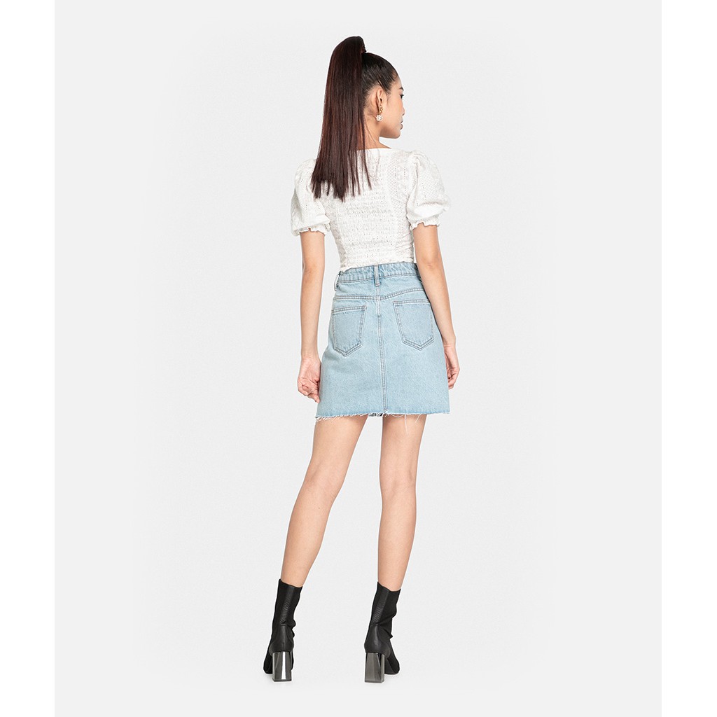 HNOSS - Váy Kaki Denim Basic - BAA12011004HH | BigBuy360 - bigbuy360.vn