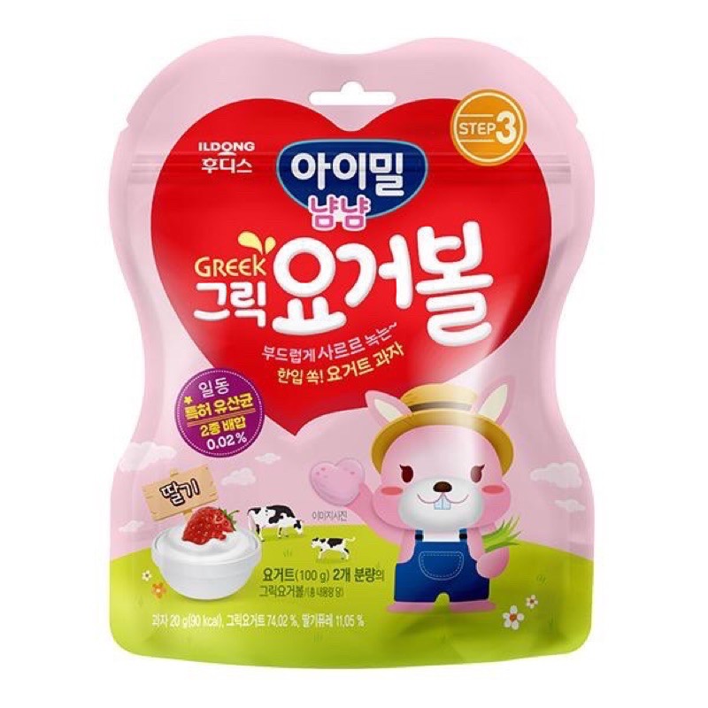 Sữa Chua Khô Ildong Hàn Quốc Cho Bé Từ 10m+