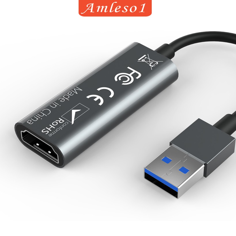 Card Chuyển Đổi Âm Thanh / Video Hdmi Sang Usb 2.0 1080p Dành Cho Game Thủ