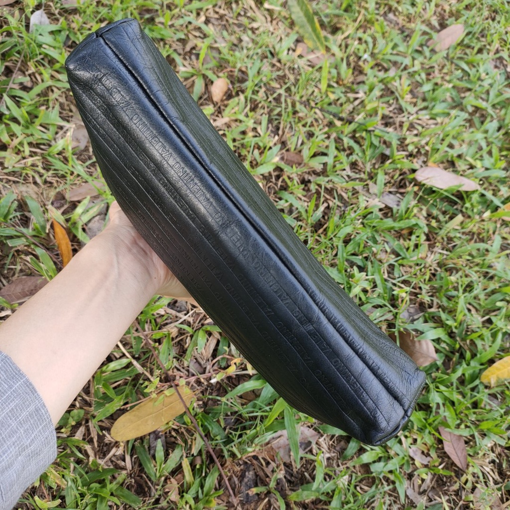 Ví bóp clutch cầm tay Da thật hiệu Mario Valentino Italy second-hand Đồ Si Bon- VD041