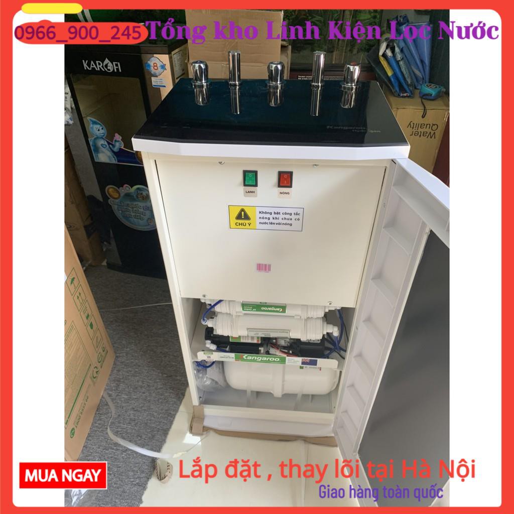 Máy Lọc Nước Kangaroo 10 Cấp Có Nóng Lạnh Kg10A5 👉 Máy Nóng Lạnh Nguội 2 Vòi 3 Chế Độ Kg 10A5 ( Mẫu có thể thay đổi NCC)