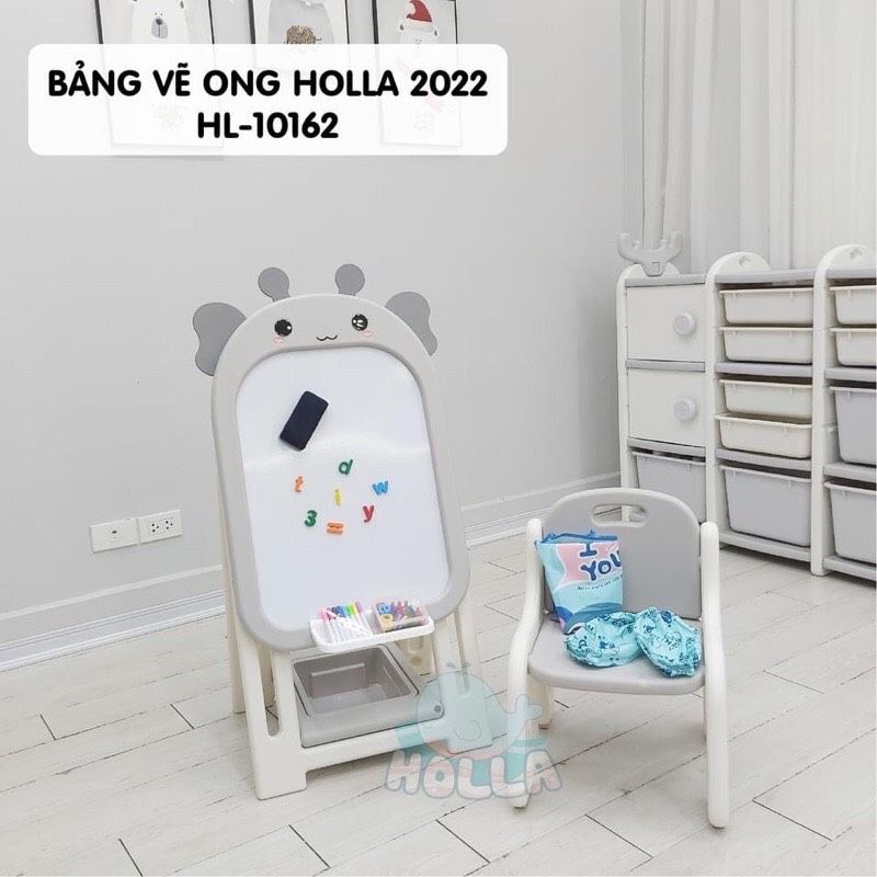 Bảng vẽ ong Holla kèm ghế - Gấp gọn tiện lợi