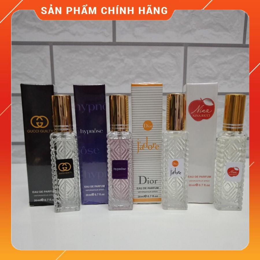 Nước Hoa mini Nam Nữ 6D Cao Cấp 20ml + Tặng kèm mẫu test 2ml | BigBuy360 - bigbuy360.vn