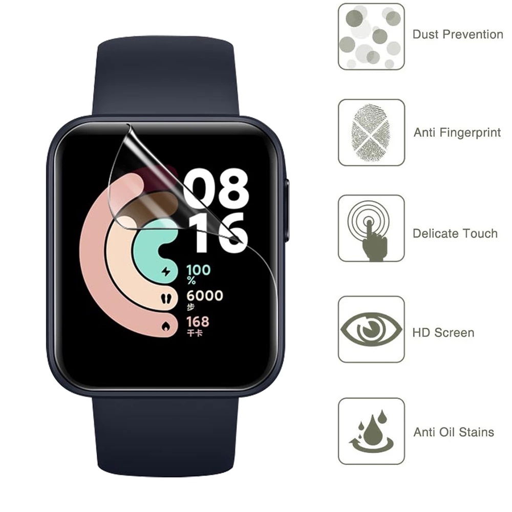1 miếng dán Hydrogel bảo vệ toàn màn hình cho đồng hồ thông minh Xiaomi Watch 2 / Lite Redmi Watch 2