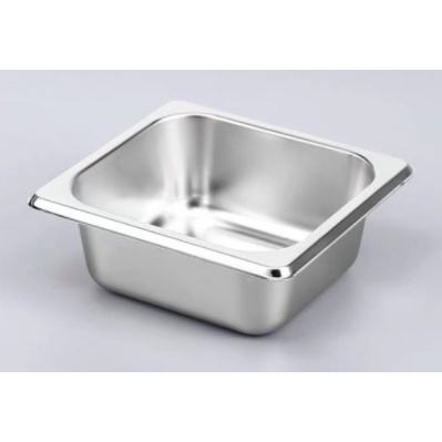 Khay thạch topping inox GN 1/6 có nắp- Zuhi Dụng cụ bếp
