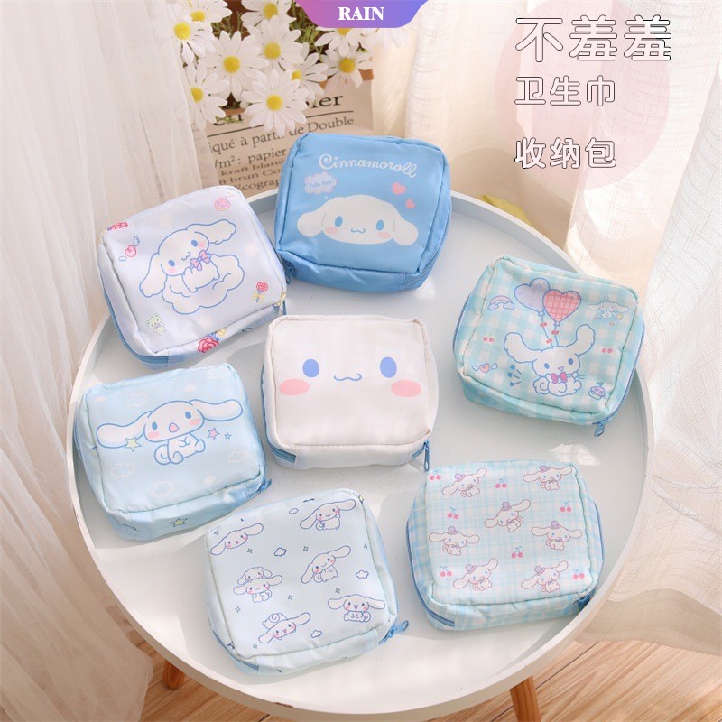 SANRIO Túi Đựng Đồ Vệ Sinh Cá Nhân Họa Tiết Hoạt Hình Cho Nữ