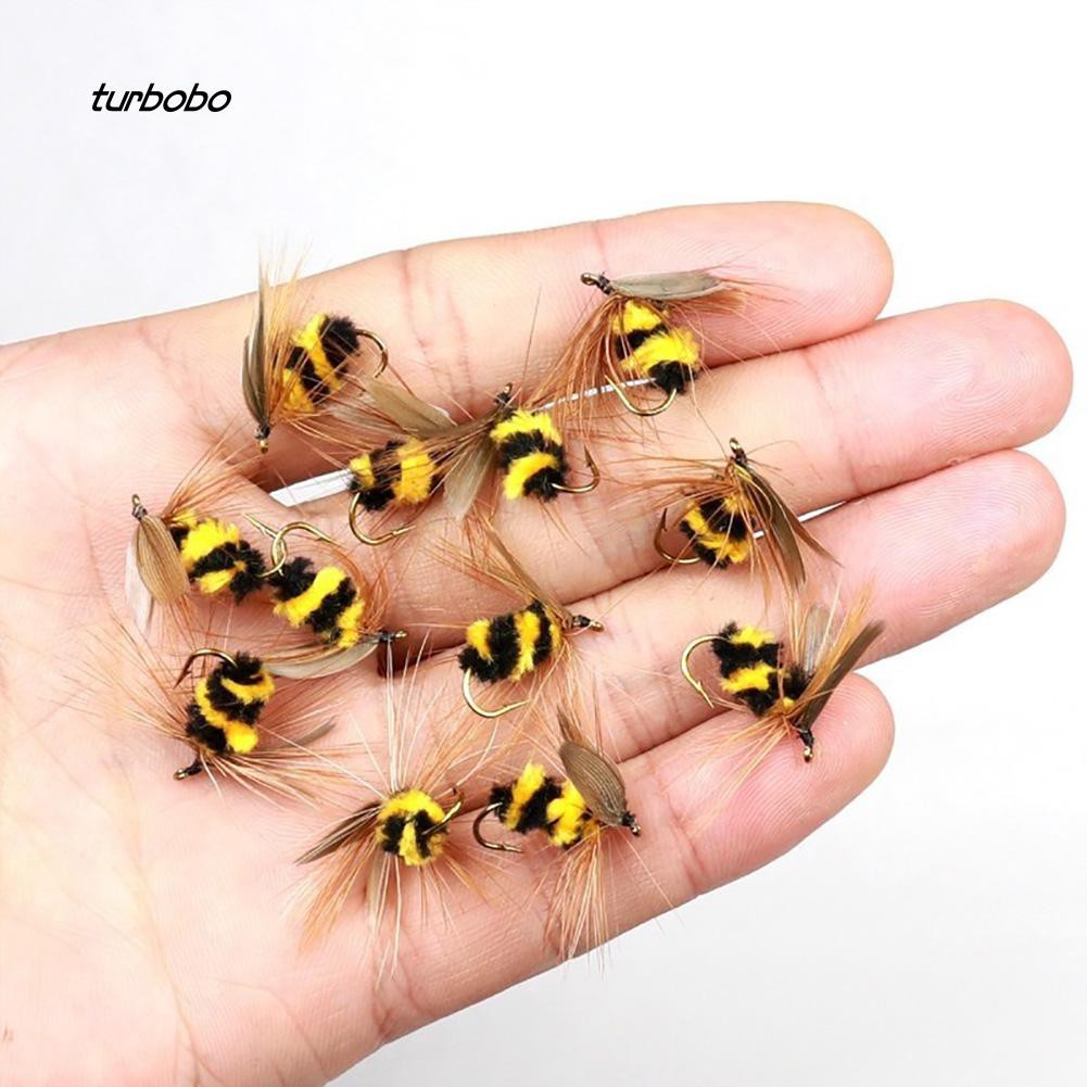 Set 10 Mồi Câu Cá Giả Côn Trùng Chất Lượng Cao