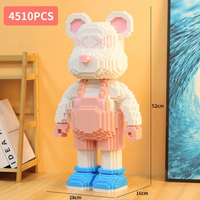 Đồ Chơi Khối Lắp Ráp Hình Gấu Siêu Bạo Lực Mẫu Mới Làm Quà Sinh Nhật Cho Người Lớn