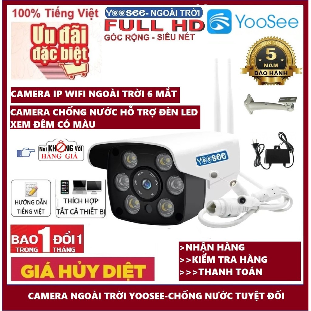 [SIỂU PHẨM] CAMERA GIÁM SÁT NGOÀI TRỜI 6 MẮT KÈM ẢNH QUAY THẬT,camera quan sát ngoài trời chất lượng full hd | WebRaoVat - webraovat.net.vn