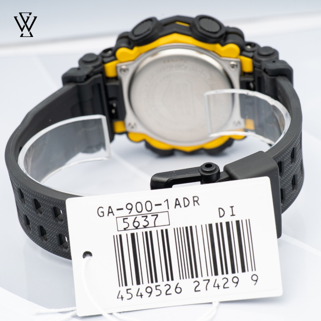 Đồng Hồ Điện Tử Nam Casio G-Shock WATCHSTORE GA-900-1ADR Thiết Kế Mặt Kính Khoáng Tròn 49.5mm, Vỏ Và Dây Nhựa Bền Bỉ