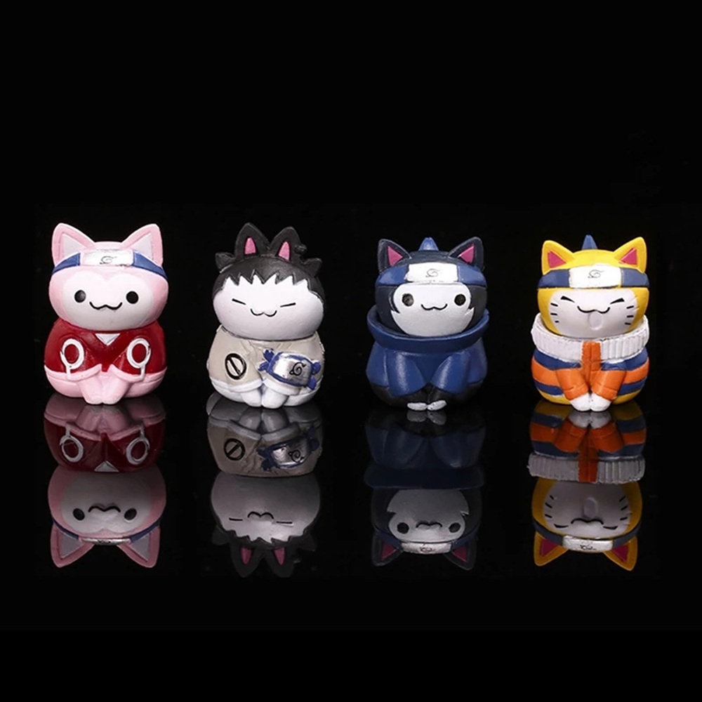 Set 8 Mô Hình Đồ Chơi Nhân Vật Hoạt Hình Naruto