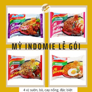 [Siêu ngon] Mì Trộn Indomie/ Mì Xào Khô Goreng cực hấp dẫn đủ vị (lẻ gói)