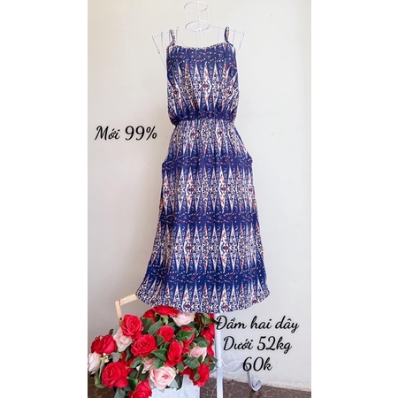 Đầm hai dây kiểu xinh