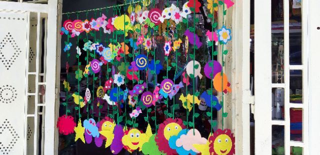 Dây lá treo tường dài 1m