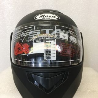 Mũ bảo hiểm fullface moza lật hàm, 2 kính