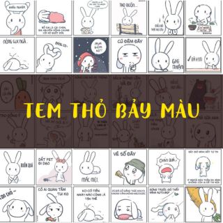 In sticker nhiều màu