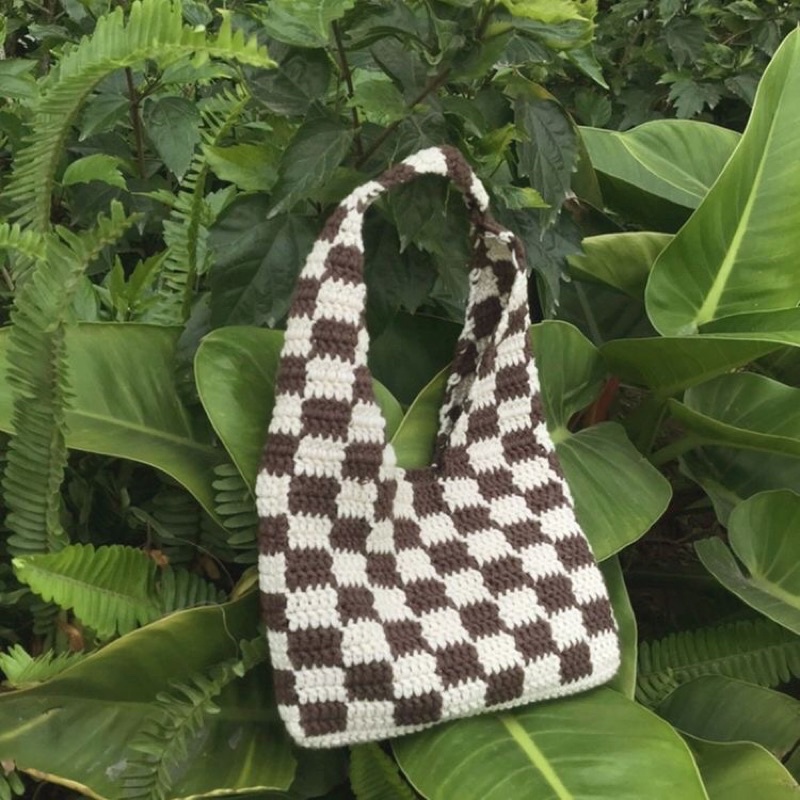 Túi tote ô vuông ⚡️FREESHIP🌸