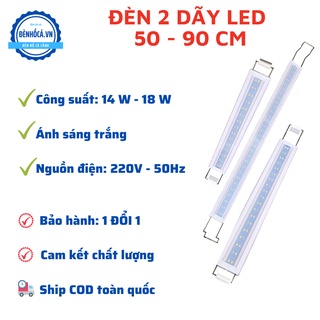 Đèn led ÁNH SÁNG TRẮNG hồ cá 50 - 90cm dành cho hồ cá , hồ thủy sinh dài từ 50 đến 90cm