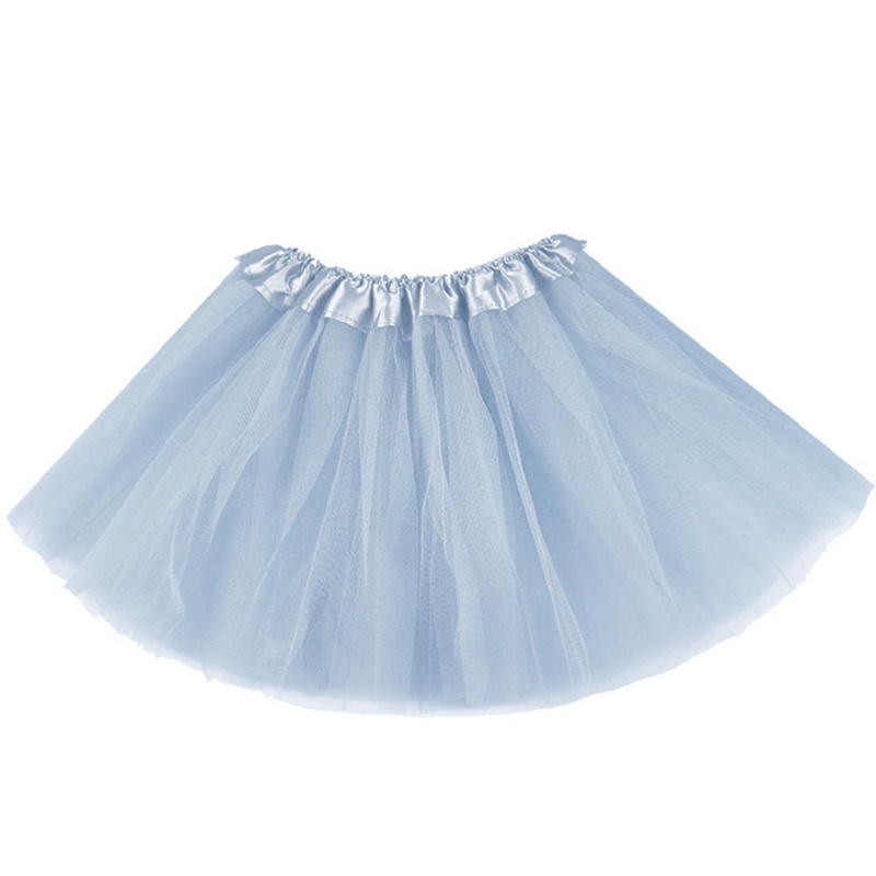 Bộ Trang Phục 4 Món Hóa Trang Gồm Chân Váy Tutu / Băng Đô Tai Thỏ Nhiều Lớp Dành Cho Bé Gái