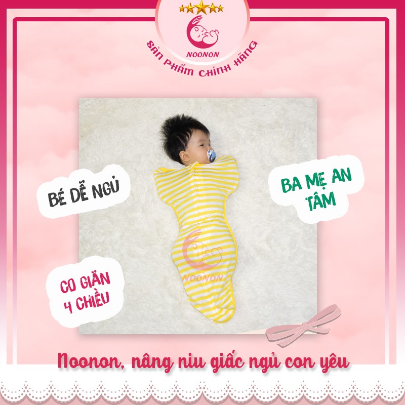 Nhộng Chũn NOONON Cao Cấp Giúp Bé Ngủ Ngon NCD01.