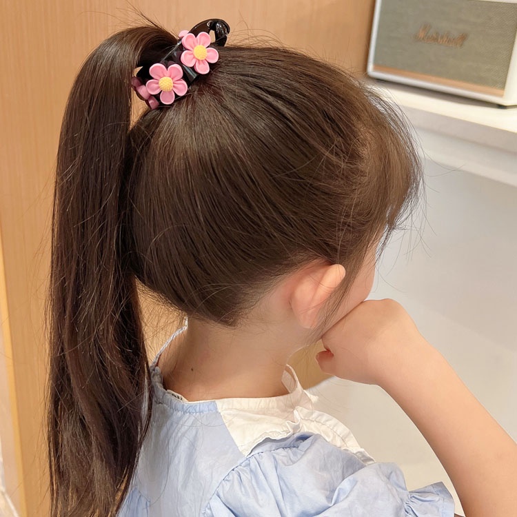 Bộ 3 Kẹp Tóc Đuôi Ngựa Dễ Thương