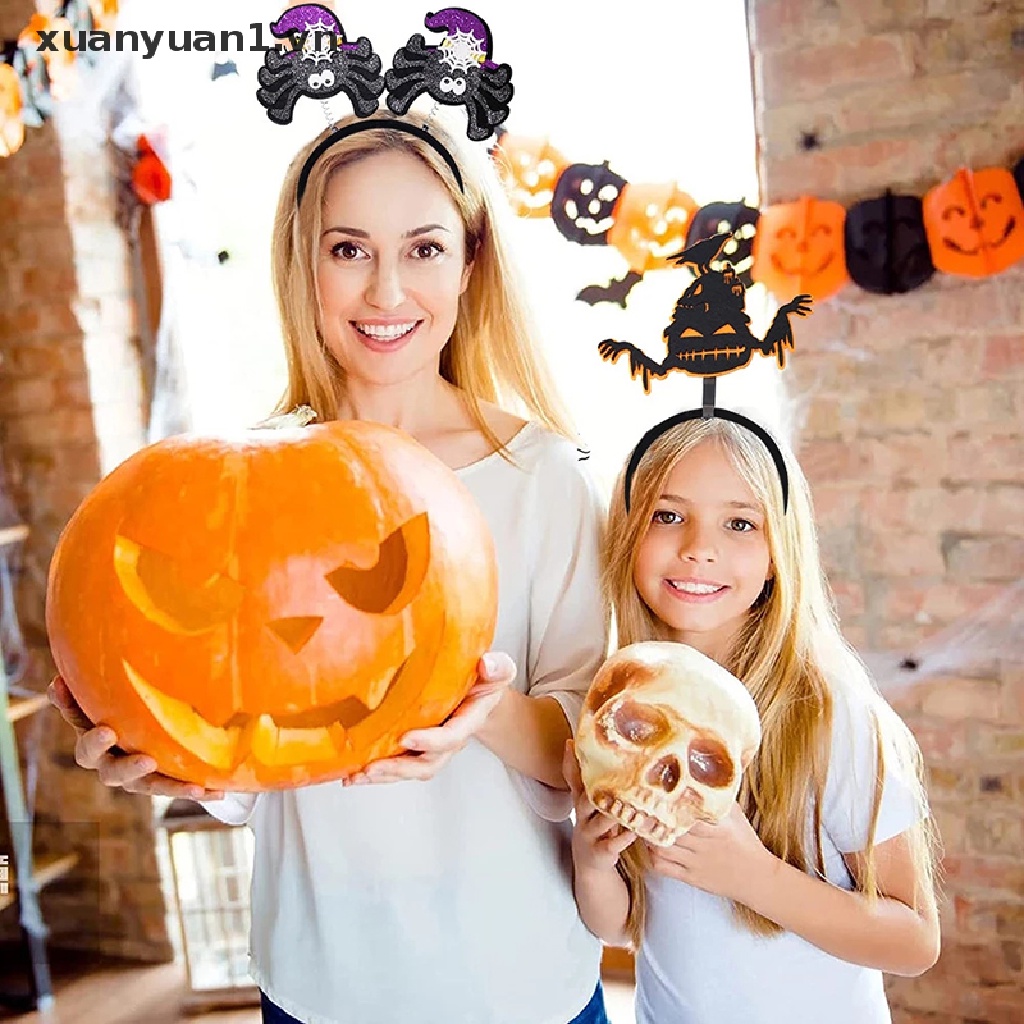 Xuan Phụ Kiện Trang Trí Tiệc Halloween Hình Nhện Đầu Lâu Dơi Kinh Dị uk VN