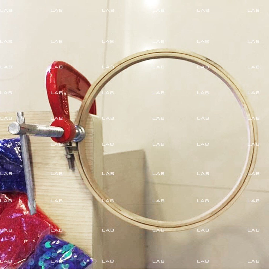 Kẹp gang C cố định khung thêu  #0103