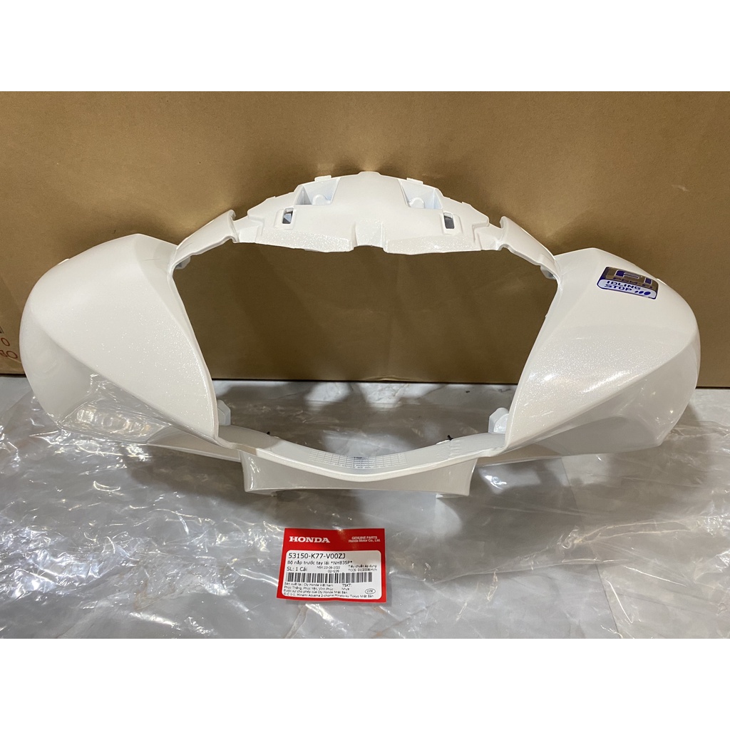 Bộ nắp trước tay lái - bàn thờ HONDA SH 125&150 năm 2017-2018-2019 màu Trắng. *NHB35* 53150K77V00ZJ