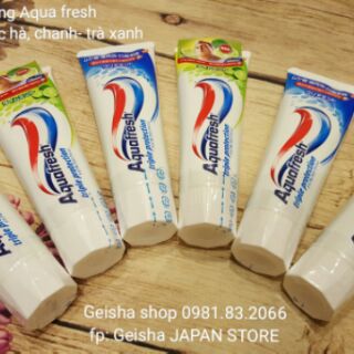 Kem đánh răng Aquafresh Nhật Bản