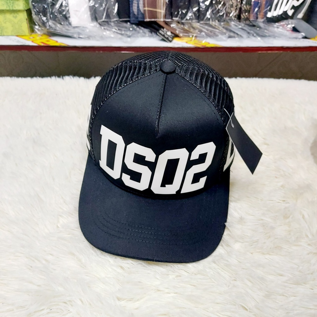 Nón kết lưỡi trai DSQ2 phối lưới from chuẩn cực sang trọng