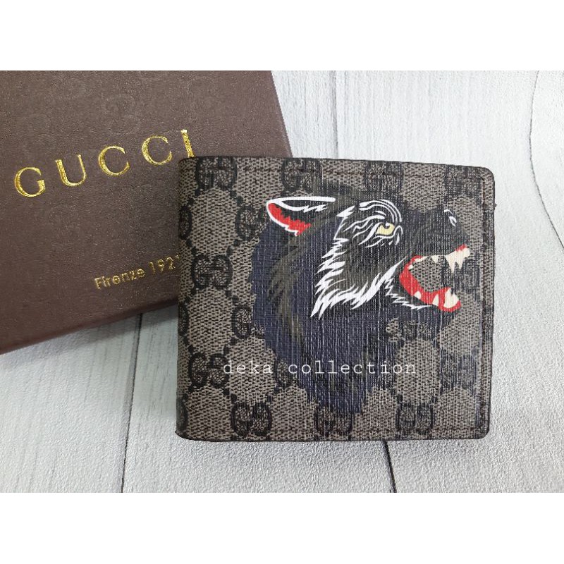 Gucci Ví Da Gập Thời Trang Thanh Lịch Cho Nam