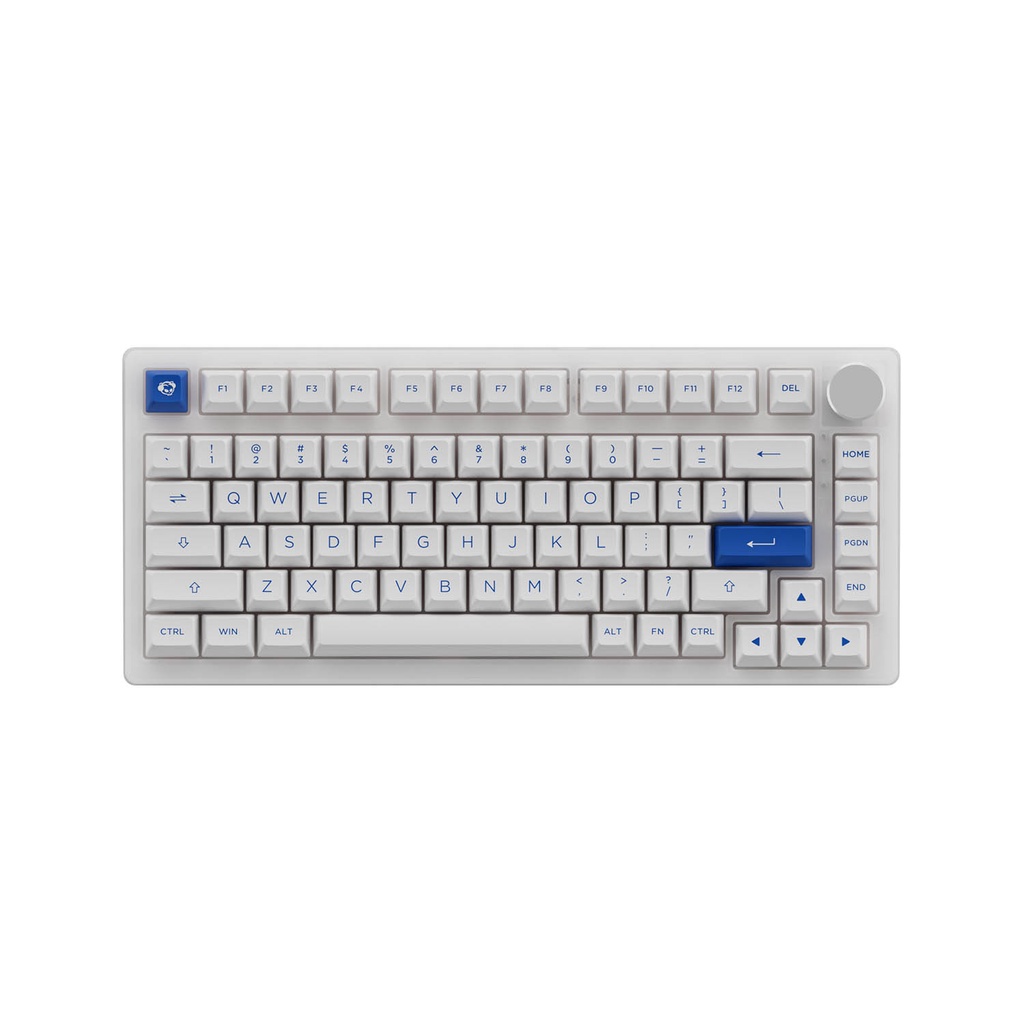 Bàn phím AKKO PC75B Plus Blue on White