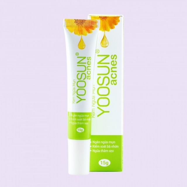 Kem ngừa mụn Yoosun Acnes xẹp mụn hết thâm Date dài