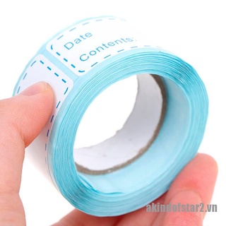 Miếng dán đánh dấu ngày tháng cho chai lọ