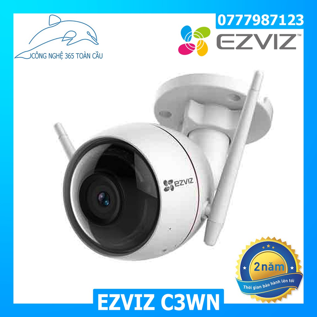 Camera Wifi EZVIZ C3WN Full HD 1080P Bảo Hành Chính Hãng 24 Tháng Lỗi Đổi Mới